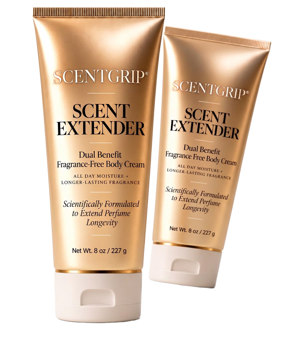 SCENTGRIP™ Scent Extender jars, front and back